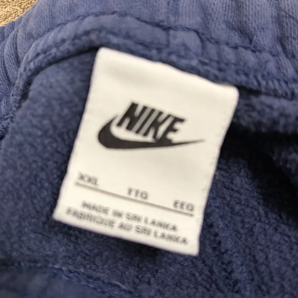 Nike Sweatpants Mens 2XL Blue Sportswear Club Fleece Joggers BV2707-410